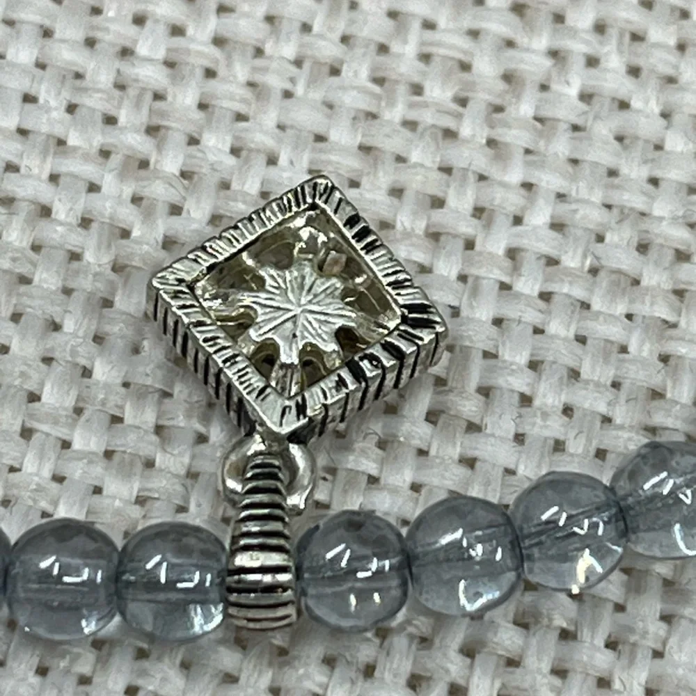 ✨ Vintage Napier Azure Dreams 16-18" Station Necklace - Picture 9 of 17